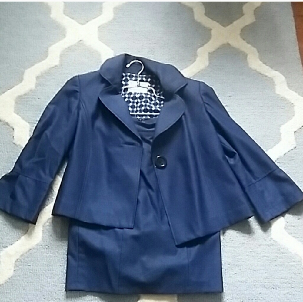 🗽 Navy blue business blazer